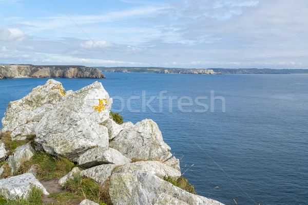 crozon peninsula in Brittany Stock photo © prill
