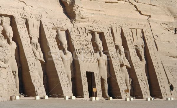 Egipt detal architektoniczny historyczny Afryki sztuki boga Zdjęcia stock © prill