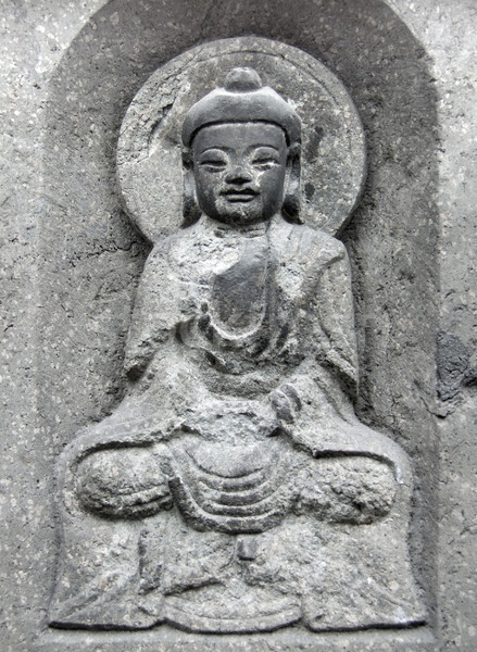sculpture at the Jade Buddha Temple Stock photo © prill