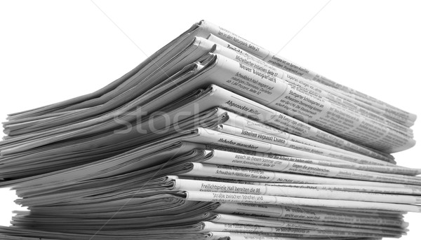 lots of newspapers Stock photo © prill