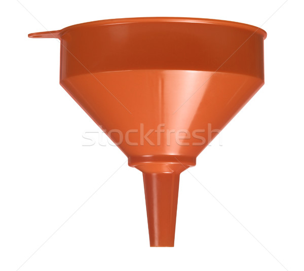 Stock photo: orange funnel