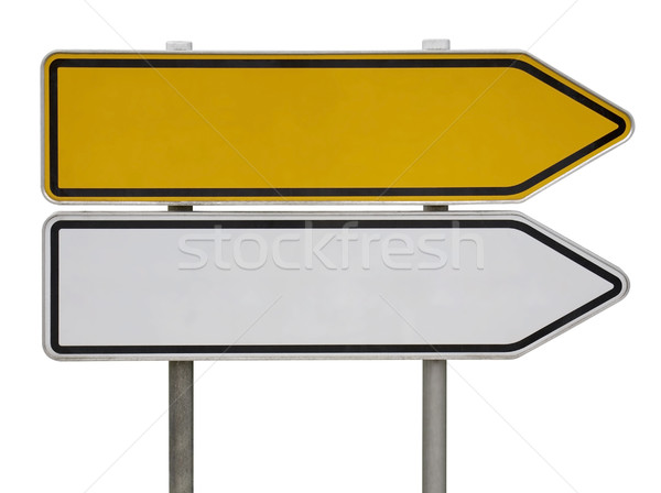 direction signs Stock photo © prill