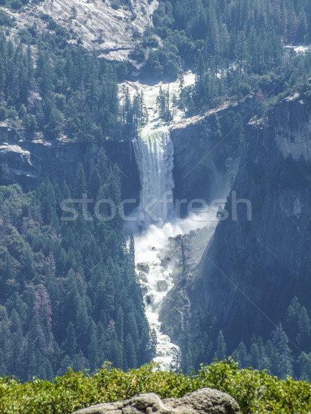 Ansicht Wasserfall Kalifornien USA Stock foto © prill