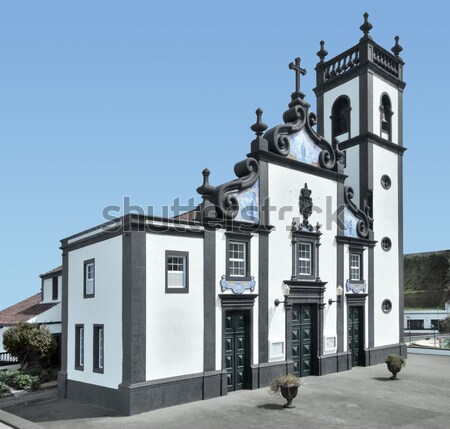 church at Sao Miguel Island Stock photo © prill