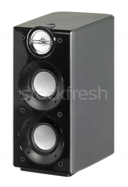 Stock photo: small loudspeaker