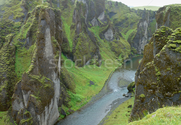 natural scenery in Iceland Stock photo © prill