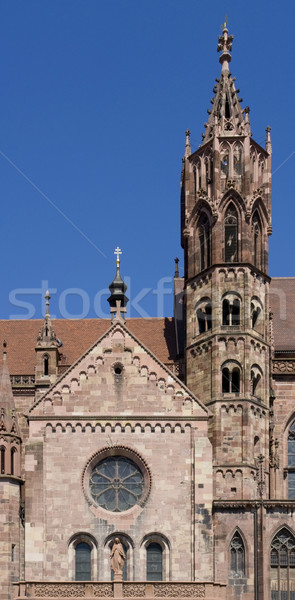 detail of the Freiburg Minster Stock photo © prill