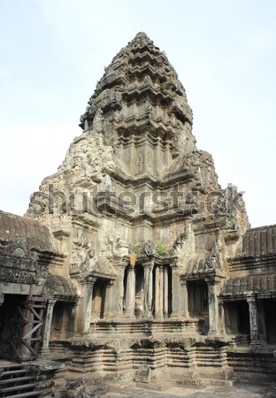 Angkor Wat Kambodzsa templom összetett épület kő Stock fotó © prill