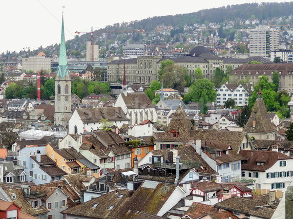 Zurich in Switzerland Stock photo © prill