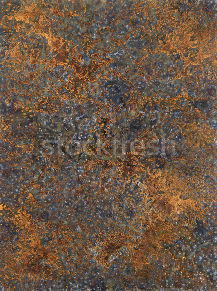 Coroziune full-frame abstract ma metal artă Imagine de stoc © prill