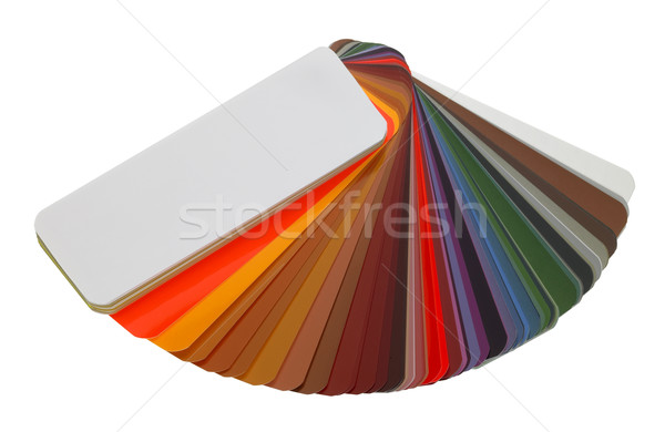 spread color chart Stock photo © prill
