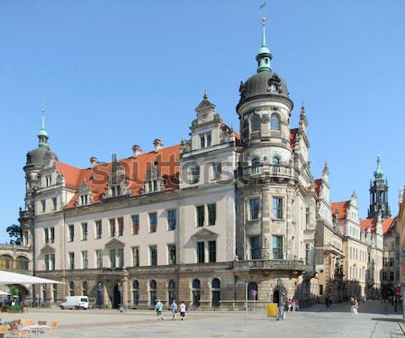 Дрезден Германия дороги здании город Сток-фото © prill