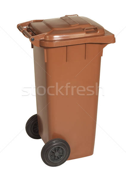 brown waste container Stock photo © prill