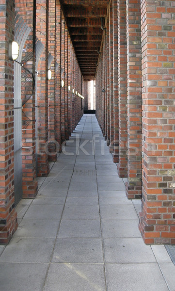 brick stone arcade Stock photo © prill