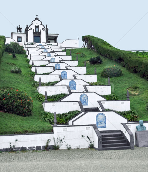 church at Sao Miguel Island Stock photo © prill