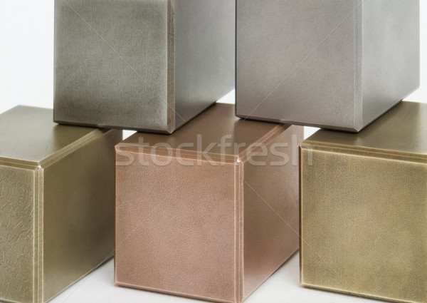 metallic cubes Stock photo © prill