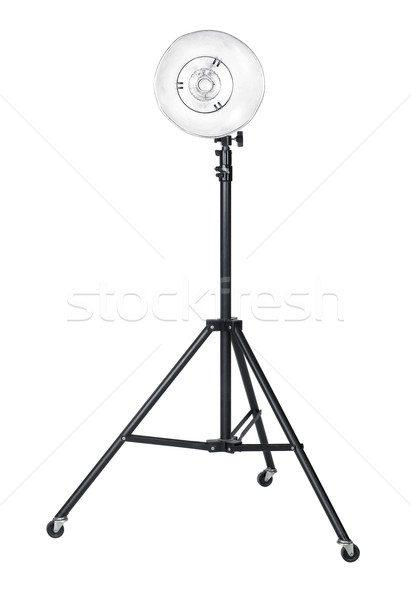 professional flashlight on tripod Stock photo © prill