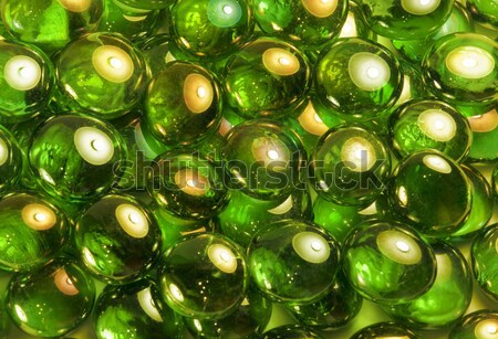 iridescent glass beads Stock photo © prill