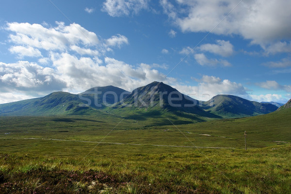 Arcadian scenery around Rannoch Moor Stock photo © prill