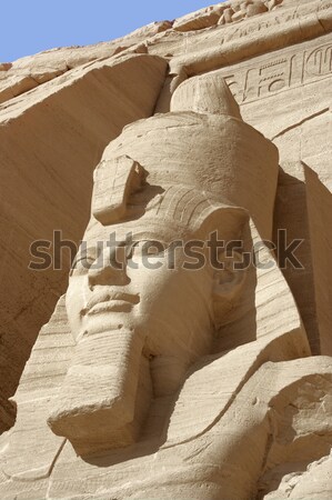 sculptures at Precinct of Amun-Re Stock photo © prill