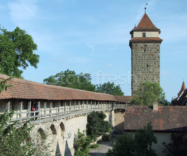 Rothenburg ob der Tauber Stock photo © prill