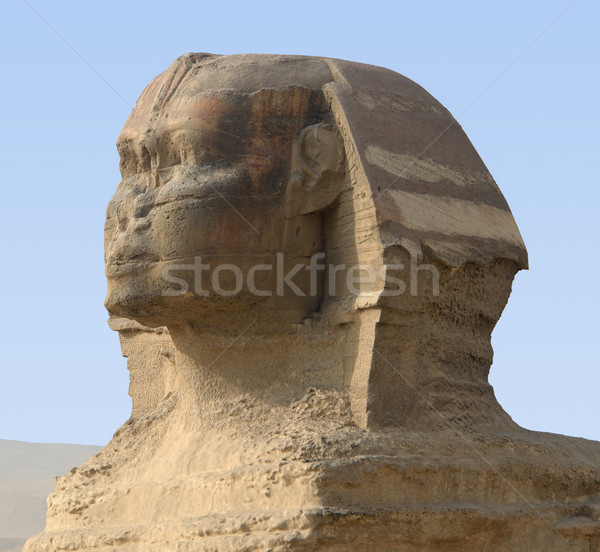 Giza arte retrato pedra estátua escultura Foto stock © prill