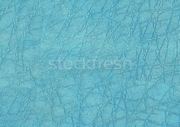 Full frame leder abstract Blauw vintage patroon Stockfoto © prill