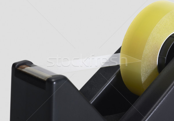 [[stock_photo]]: Ruban · adhésif · détail · lumière · gris · Retour · film