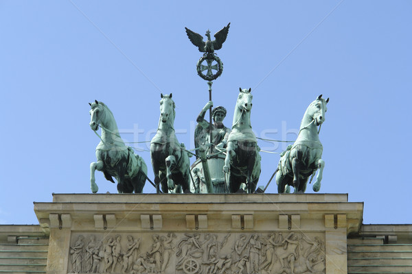 Quadriga on the Brandenburger Tor Stock photo © prill