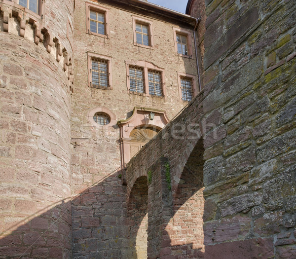 sunny Wertheim Castle detail Stock photo © prill