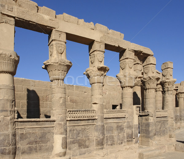 Temple of Philae in Egypt Stock photo © prill