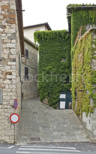 Architectural paysages petite ville région Toscane Italie [[stock_photo]] © prill