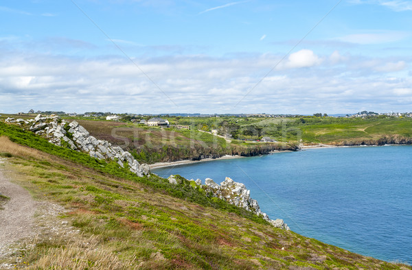 crozon peninsula in Brittany Stock photo © prill