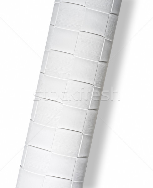 rolled woven white surface Stock photo © prill