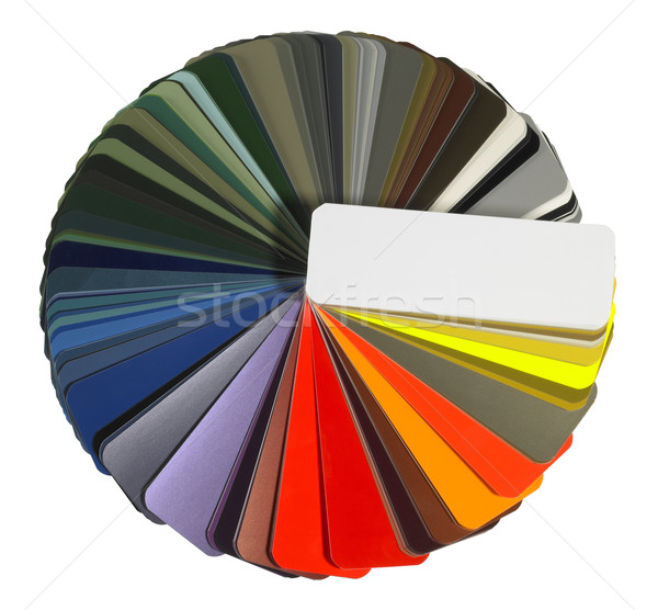 full spread color chart Stock photo © prill