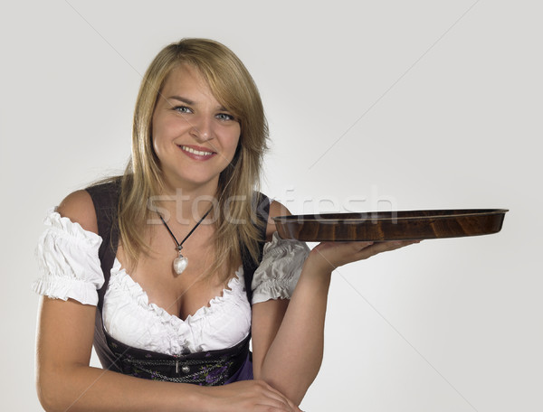 woman in a dirndl Stock photo © prill