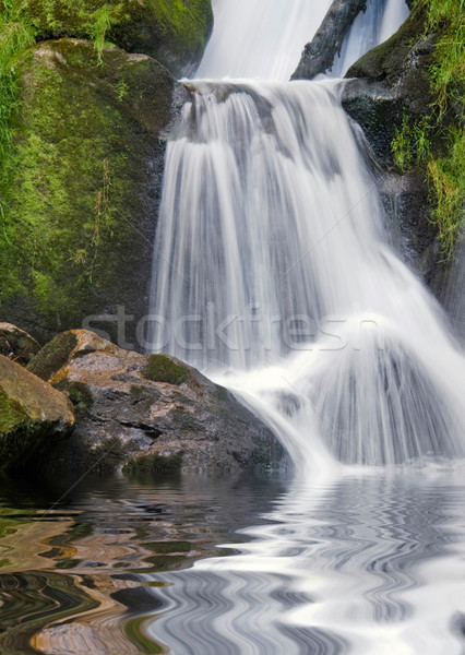 idyllic waterfall Stock photo © prill