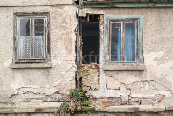 rundown old farmhouse Stock photo © prill