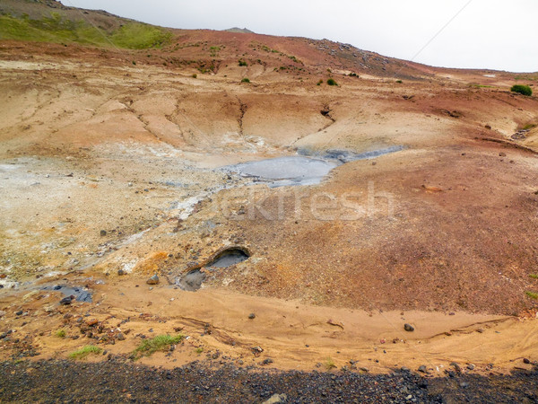 Source chaude Islande paysages eau nature pierre [[stock_photo]] © prill