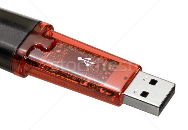 USB stick closeup Stock photo © prill