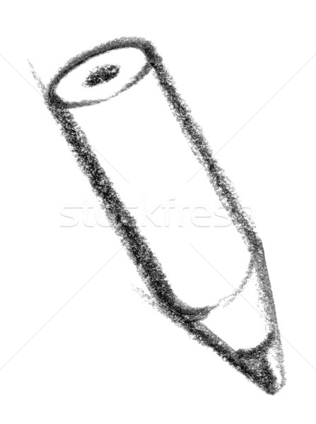 鉛筆 アイコン 実例 芸術 にログイン 図面 ストックフォト © prill