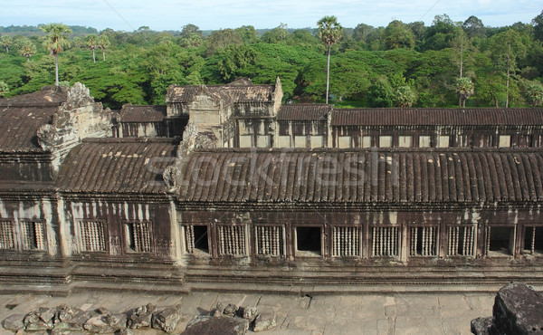 Angkor Wat részlet templom összetett Kambodzsa épület Stock fotó © prill