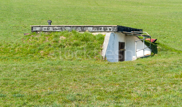 Zewnątrz dekoracje trawiasty trawy architektury Zdjęcia stock © prill