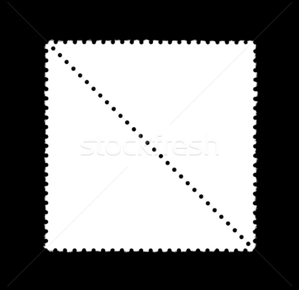 plain stamp Stock photo © prill