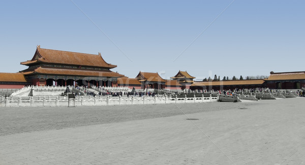 Forbidden City in China Stock photo © prill
