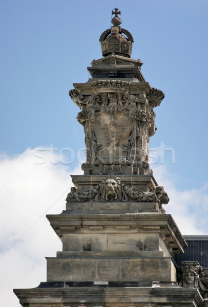 rich ornamented detail of the Reichstag in Berlin Stock photo © prill