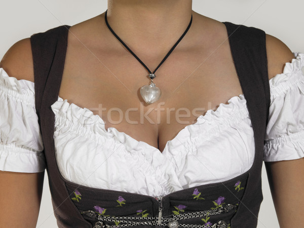 cleavage in a dirndl Stock photo © prill