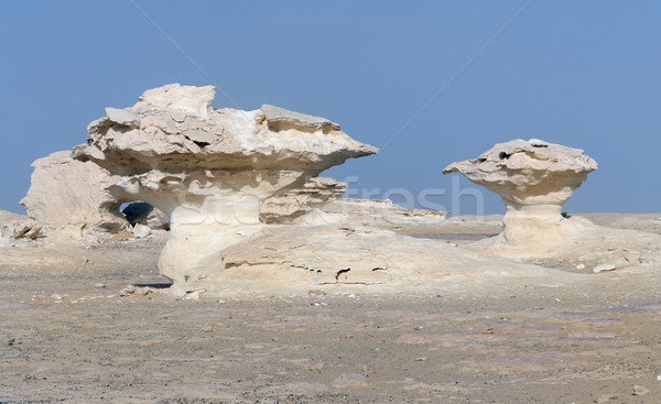 Egitto bianco deserto formazione rocciosa natura panorama Foto d'archivio © prill