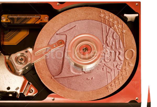 open hard disk detail Stock photo © prill