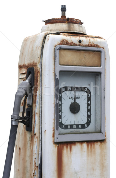 corroded old filling pump detail Stock photo © prill